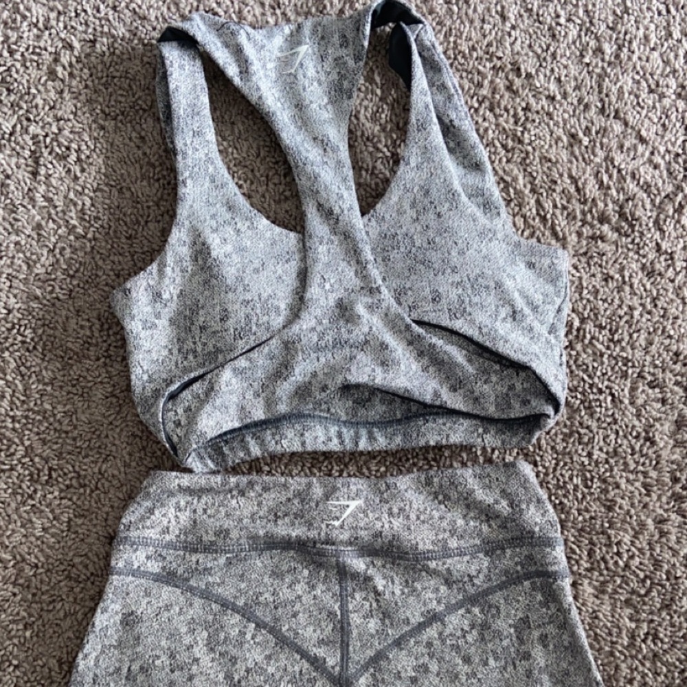 gymshark fleur set